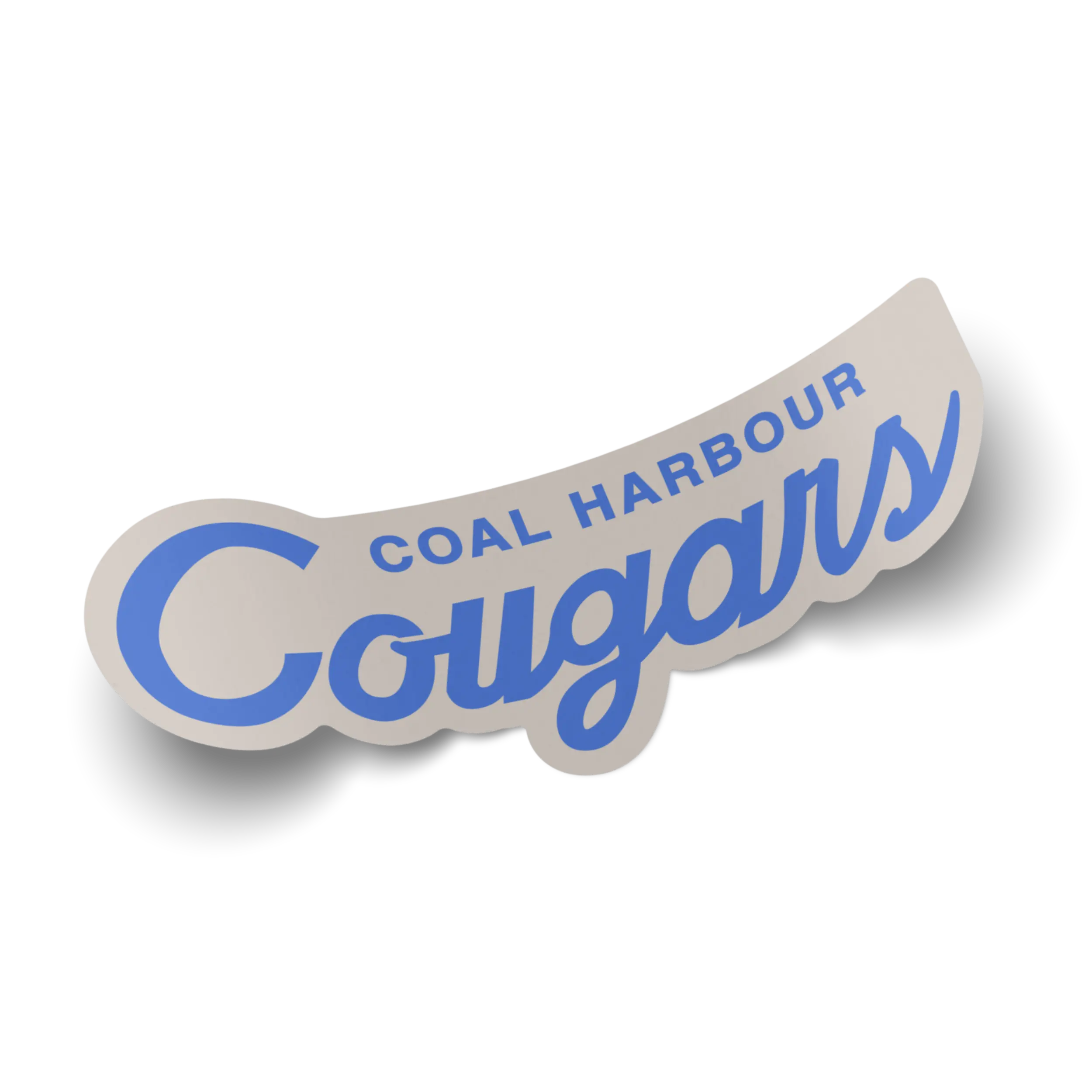 Coal Harbour Cougars Team Sticker (3 Pack)