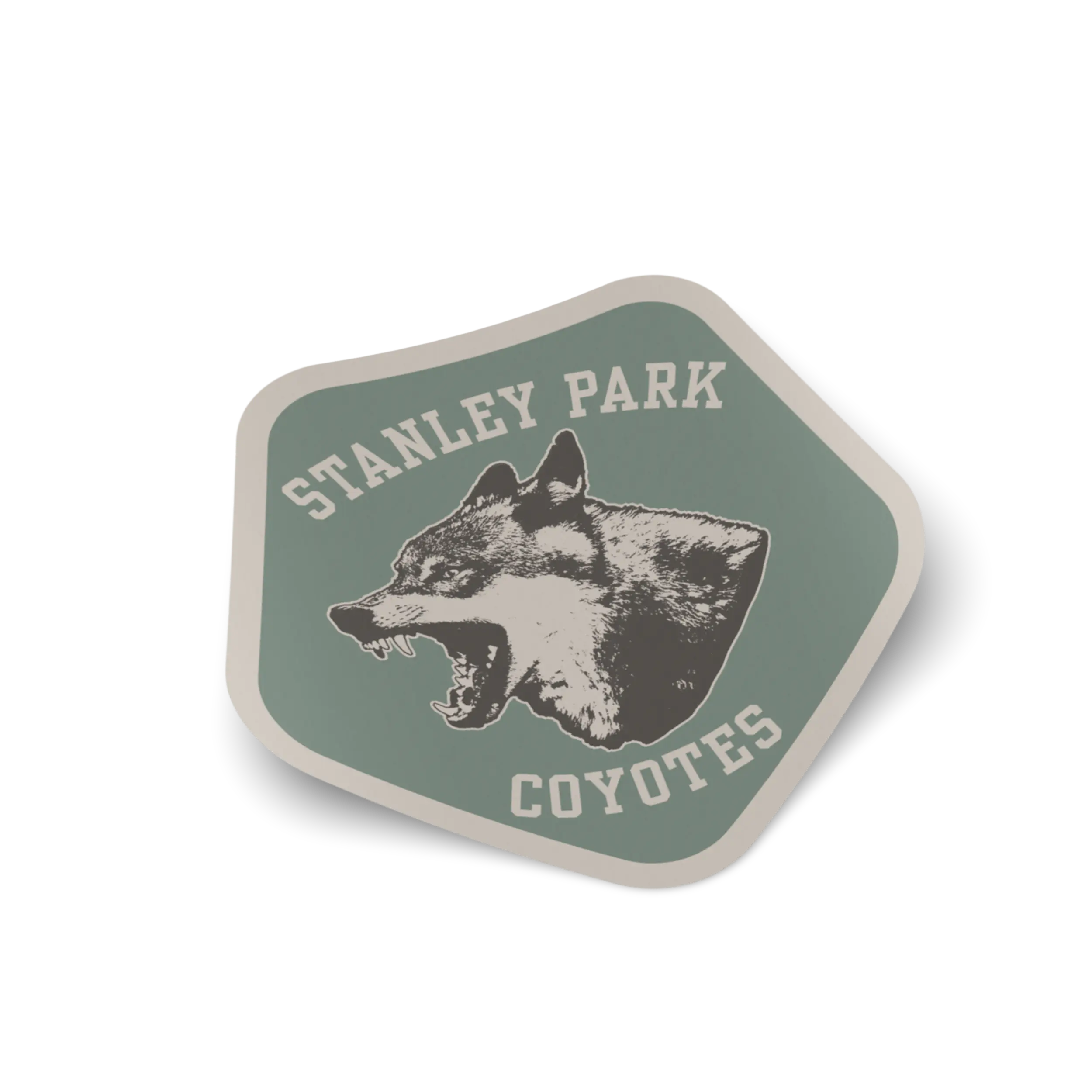 Stanley Park Coyotes Logo Sticker (3 Pack)